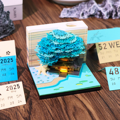 Mother Earth 3D Calendar 2026